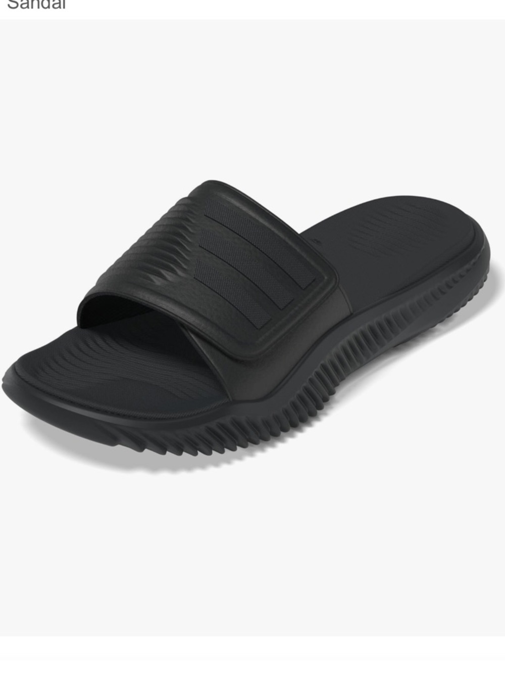 Addidas Black Slide Sandal